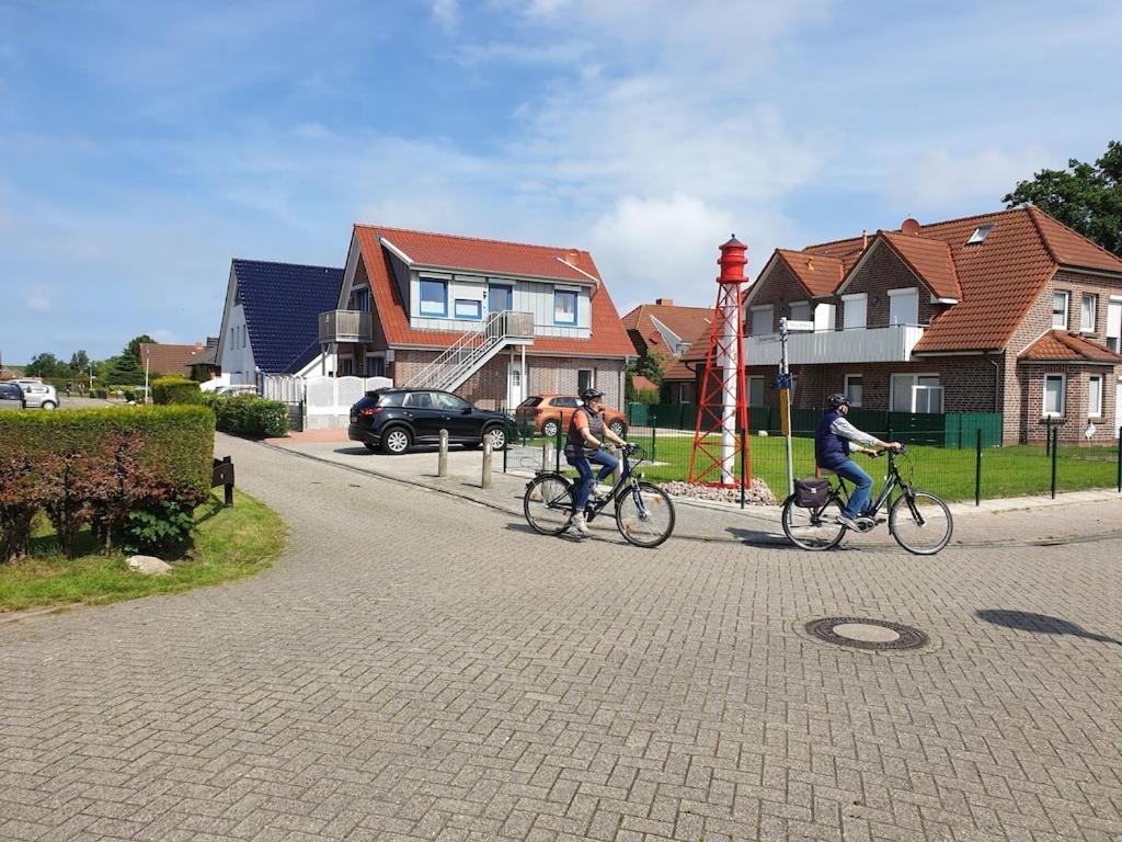 Ferienwohnung Leuchtturm Am Sandstrand Norden Ngoại thất bức ảnh