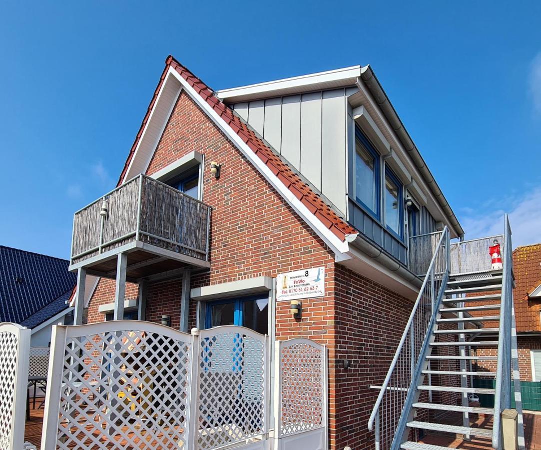 Ferienwohnung Leuchtturm Am Sandstrand Norden Ngoại thất bức ảnh